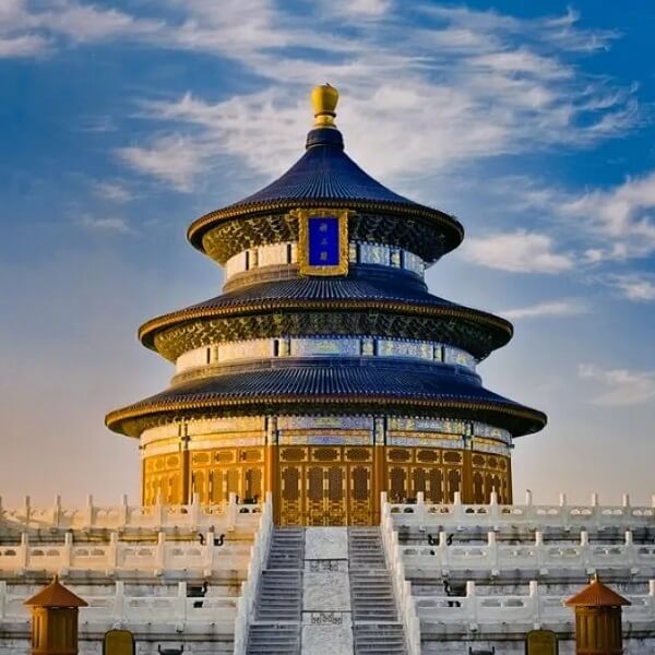 Посещение Храма Неба на прогулке по Китаю